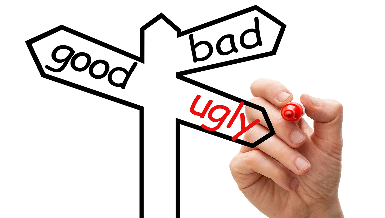 Good and bad qualities. Картинка положительно отрицательно палец большой. good bad illustration. good vs bad png.